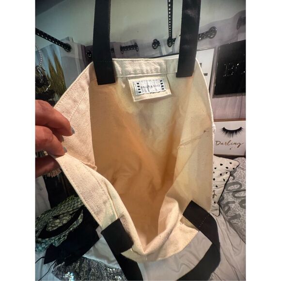 Fallon & Royce SUN SAND COCKTAIL IN HAND CRYSTAL TOTE shopper weekender bag - Picture 7 of 8